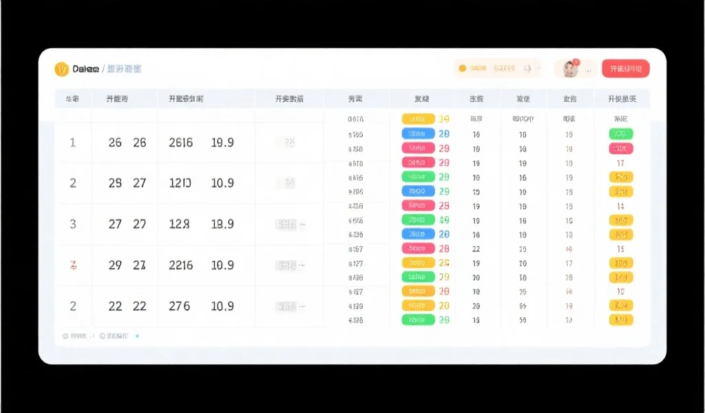 新手指南:如何阅读和理解幸运168飞艇开奖结果表格